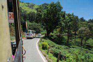 Beautiful landscape on the way to Munnar from Aluva by bus.