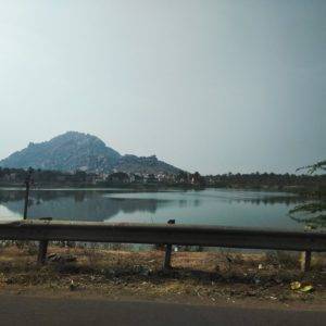 A Lake Along the Way - Bangalore Goa Road Trip